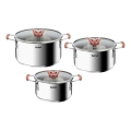 Tefal - Set di 6 pentole OPTI'SPACE