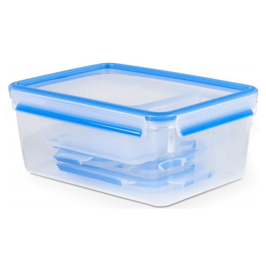 Tefal - Set di contenitori per alimenti 5 pz MASTER SEAL FRESH blu