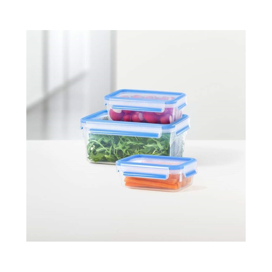 Tefal - Set di contenitori per alimenti 5 pz MASTER SEAL FRESH blu