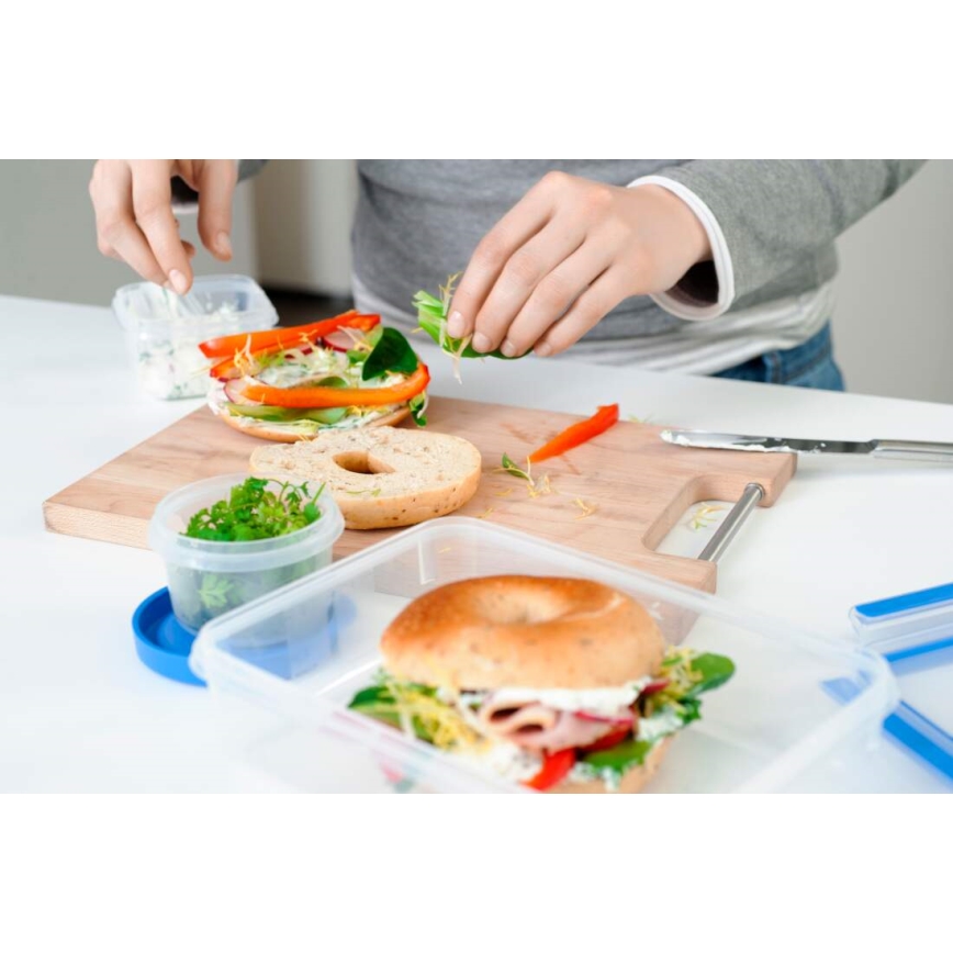 Tefal - Set di contenitori per alimenti 5 pz MASTER SEAL FRESH blu