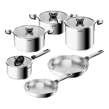 Tefal - Set di pentole 10 pezzi EMOTION+