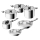 Tefal - Set di pentole 10 pezzi EMOTION+