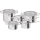 Tefal - Set di pentole 10 pezzi NORDICA in acciaio inox