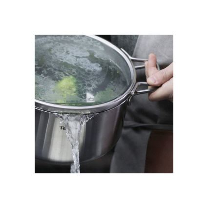 Tefal - Set di pentole 10 pezzi NORDICA in acciaio inox