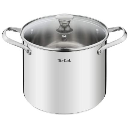 Tefal - Set di pentole 10 pz COOK EAT acciaio inossidabile