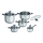 Tefal - Set di pentole 10 pz DAILY COOK acciaio inossidabile