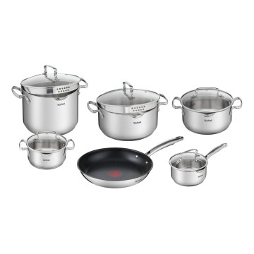 Tefal - Set di pentole 11 pezzi DUETTO+