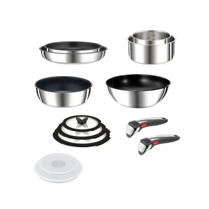 Tefal - Set di pentole 13 pezzi INGENIO PREFERENCE ON in acciaio inossidabile