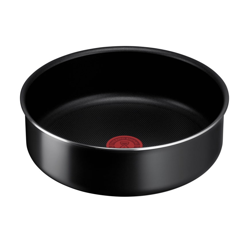 Tefal - Set di pentole 13 pz INGENIO EASY COOK & CLEAN BLACK