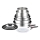 Tefal - Set di pentole 13 pz INGENIO PREFERENCE ON acciaio inossidabile