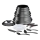 Tefal - Set di pentole 20 pz INGENIO DAILY CHEF ON nero