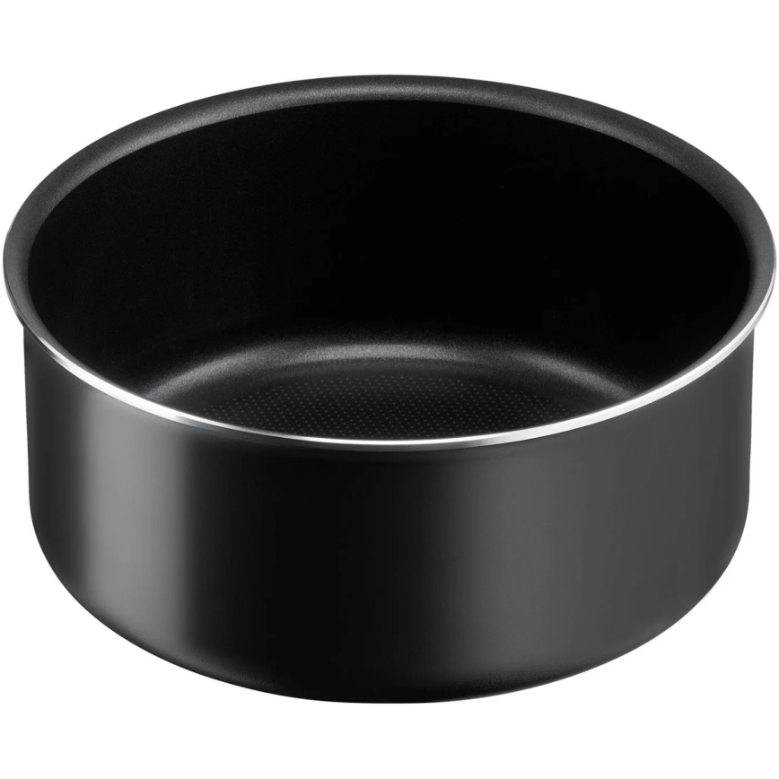 Tefal - Set di pentole 3 pz INGENIO EASY COOK & CLEAN BLACK