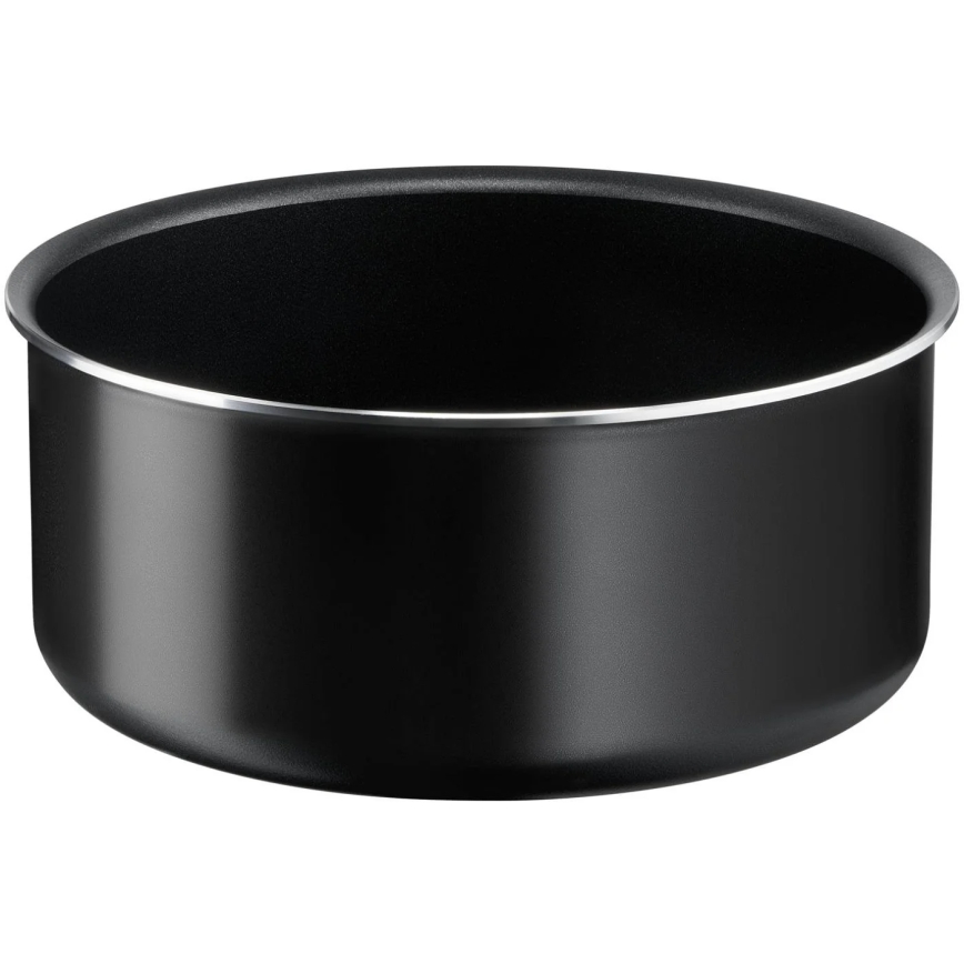 Tefal - Set di pentole 3 pz INGENIO EASY COOK & CLEAN BLACK