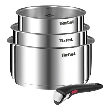 Tefal - Set di pentole 4 pezzi INGENIO EMOTION in acciaio inox