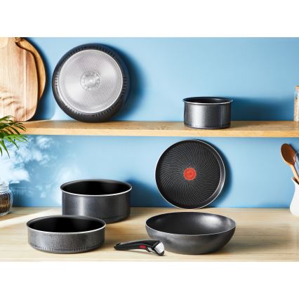 Tefal - Set di pentole 5 pezzi INGENIO SO LIGHT