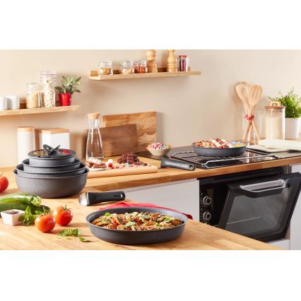 Tefal - Set di pentole 5 pz INGENIO NATURAL FORCE