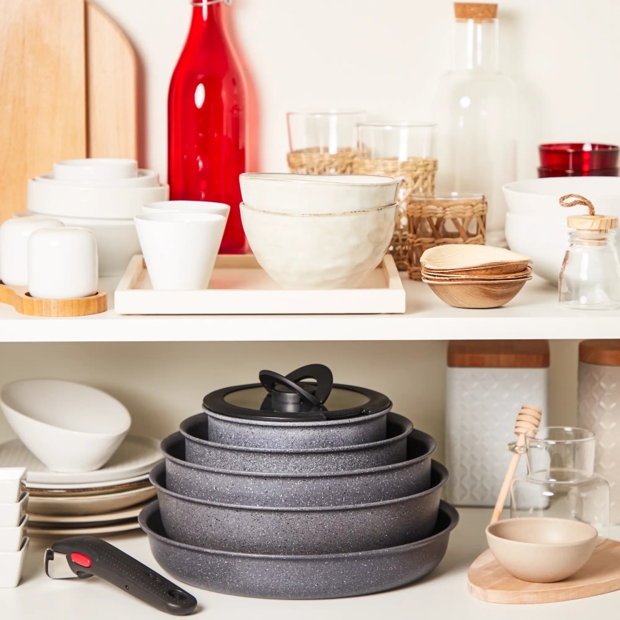 Tefal - Set di pentole 5 pz INGENIO NATURAL FORCE