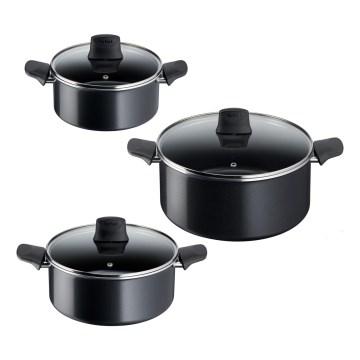 Tefal - Set di pentole 6 pezzi GENEROUS COOK