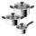 Tefal - Set di pentole 6 pz DELICIOUS acciaio inossidabile