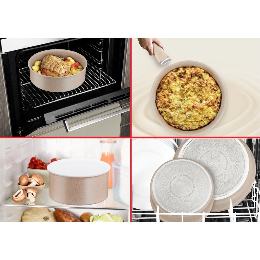 Tefal - Set di pentole 8 pezzi INGENIO DELIGHT
