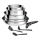 Tefal - Set di pentole 9 pezzi INGENIO COOK in acciaio inox