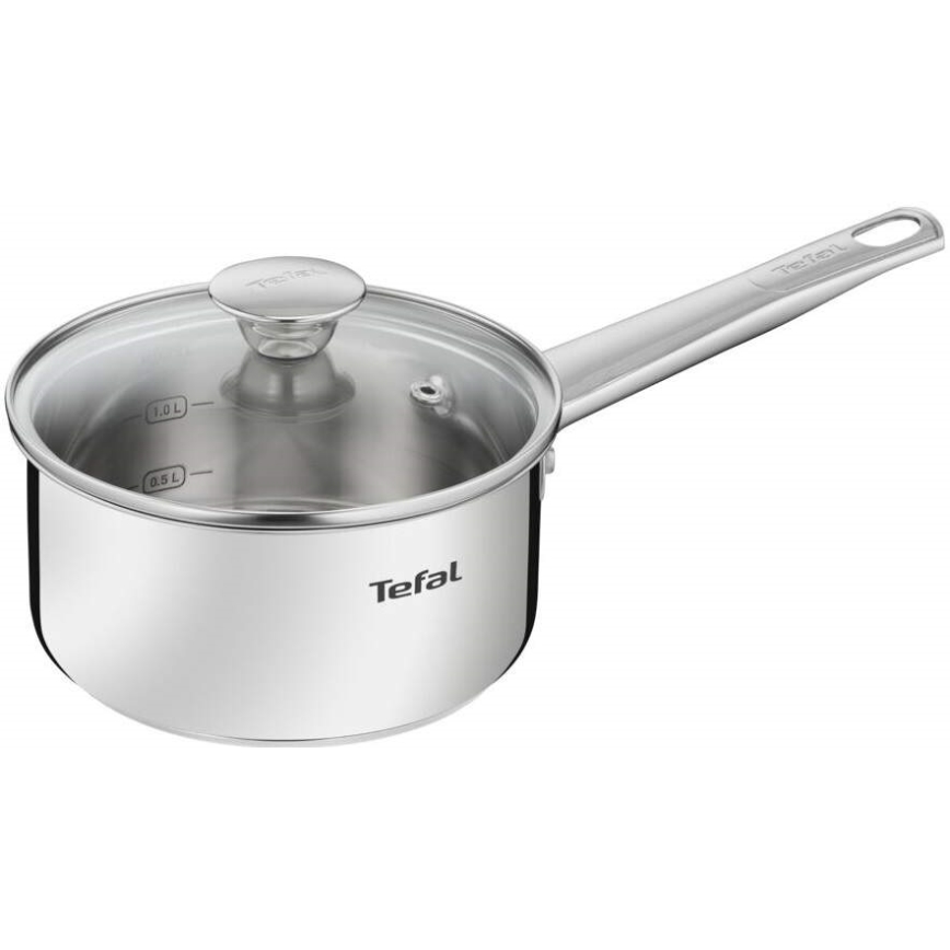 Tefal - Set di pentole 9 pz COOK EAT acciaio inossidabile