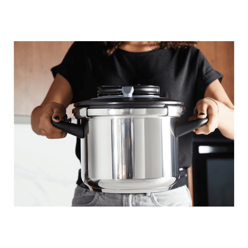 Tefal - Set di pentole a pressione 4,5/6 l CLIPSO CHEF