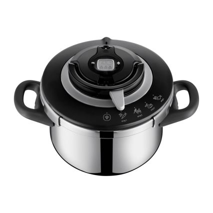 Tefal - Set di pentole a pressione da 4,5 e 6 l CLIPSO+ CHEF