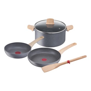 Tefal - Set di pentole da 5 pezzi NATURAL FORCE