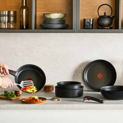 Tefal - Set di pentole INGENIO Excellence Fusion, 8 pezzi