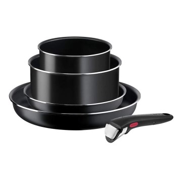 Tefal - Set di pentole INGENIO XL FORCE con superficie in titanio 5 pz