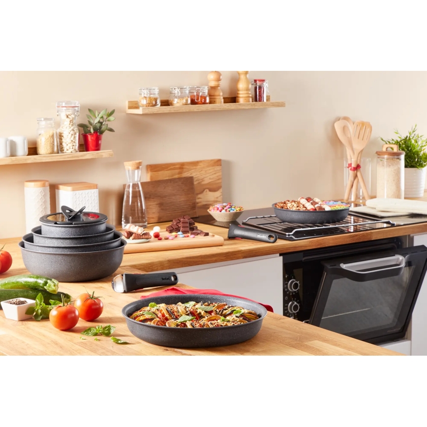 Tefal - Set di pentolini 4 pz INGENIO NATURAL FORCE