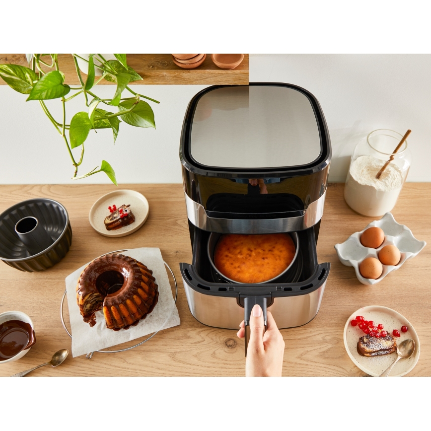 Tefal - Set di stampi da forno per friggitrice ad aria KAISER
