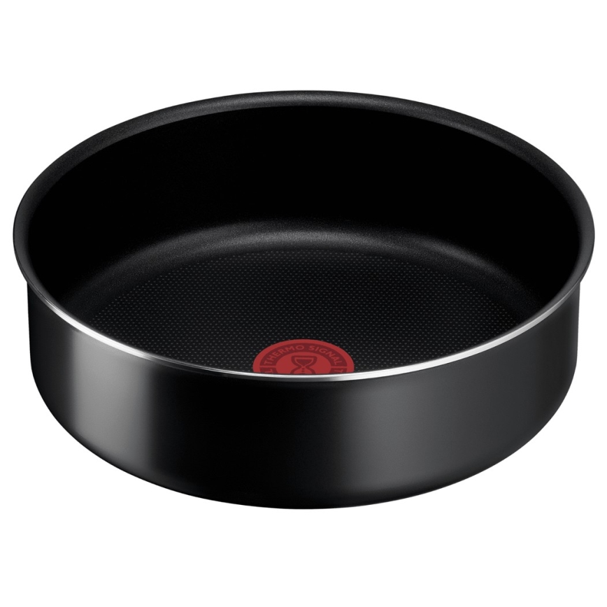 Tefal - Set di teglie 3 pz INGENIO EASY COOK & CLEAN BLACK