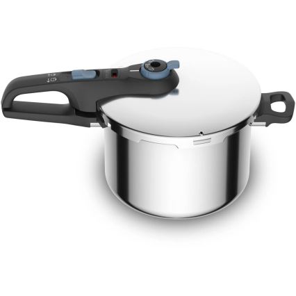 Tefal - Set di pentole a pressione 4/6 l SECURE TRENDY in acciaio inox
