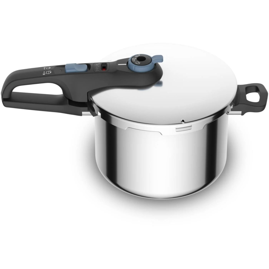 Tefal - Set di pentole a pressione 4/6 l SECURE TRENDY in acciaio inox