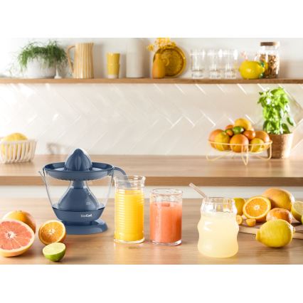 Tefal - Spremiagrumi elettrico MORNING CITRUS PRESS 0,8 l 25W/230V blu
