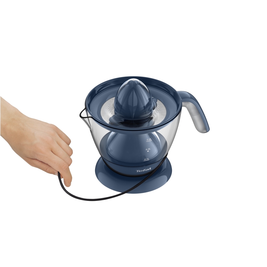 Tefal - Spremiagrumi elettrico MORNING CITRUS PRESS 0,8 l 25W/230V blu