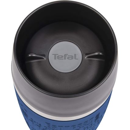 Tefal - Tazza da viaggio 360 ml TRAVEL MUG acciaio inox/blu scuro