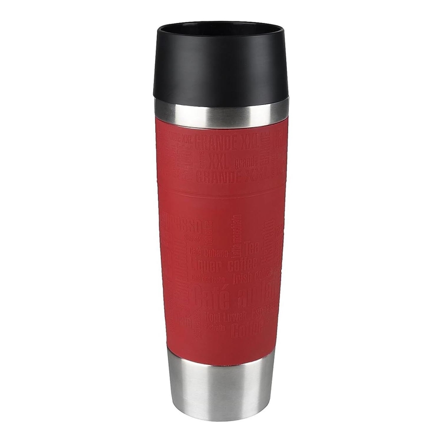 Tefal - Tazza da viaggio 500 ml TRAVEL MUG acciaio inox/rosso