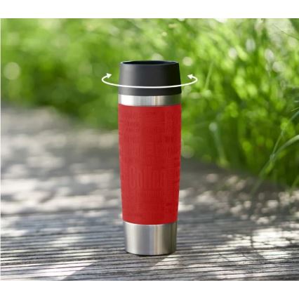 Tefal - Tazza da viaggio 500 ml TRAVEL MUG acciaio inox/rosso