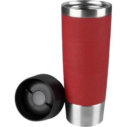 Tefal - Tazza da viaggio 500 ml TRAVEL MUG acciaio inox/rosso