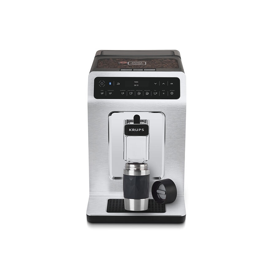 Tefal - Tazza termica 300 ml COMPACT MUG acciaio inossidabile/nero