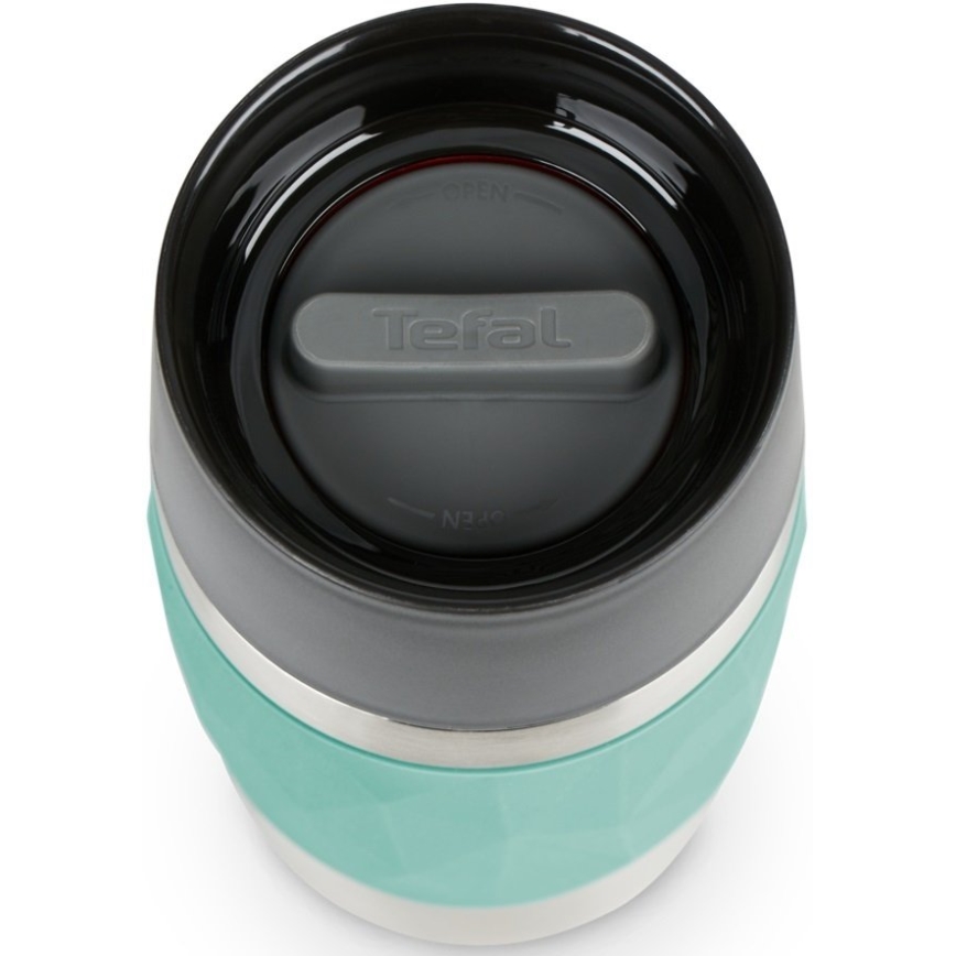 Tefal - Tazza termica 300 ml COMPACT MUG acciaio inossidabile/verde