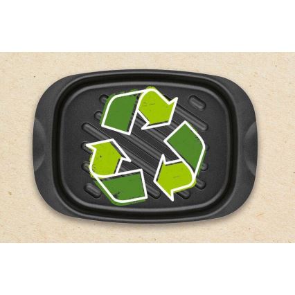 Tefal - Teglia per arrostire LA RECYCLE 27x39 cm nero