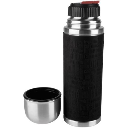 Tefal - Thermos con tazza 0,5 l SENATOR acciaio inossidabile/nero