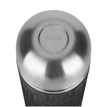 Tefal - Thermos con tazza  1 l SENATOR acciaio inossidabile/nero