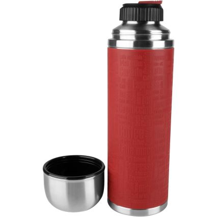 Tefal - Thermos con tazza  1 l SENATOR acciaio inossidabile/rosso