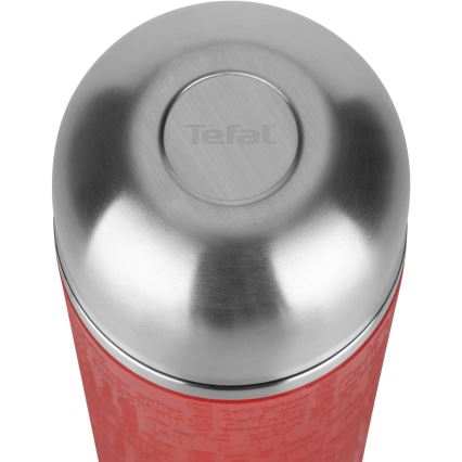 Tefal - Thermos con tazza  1 l SENATOR acciaio inossidabile/rosso