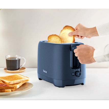 Tefal - Tostapane a due fori MORNING 850W/230V blu